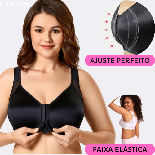 Sutiã Postural Fecho Frontal (Compre 1 Leve 2)