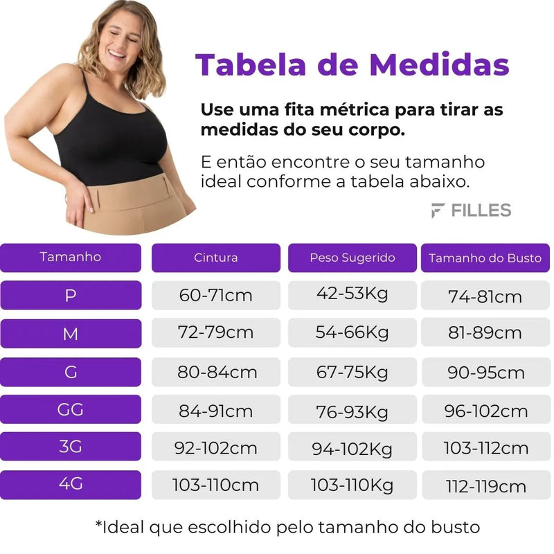 Regata Modeladora Shaper 3 em 1  (Compre 1 e Leve 3) - Envio Grátis