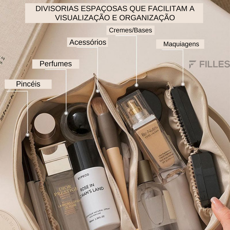 Oferta de Carnaval: Necessaire Beauty Organizadora - Frete Grátis