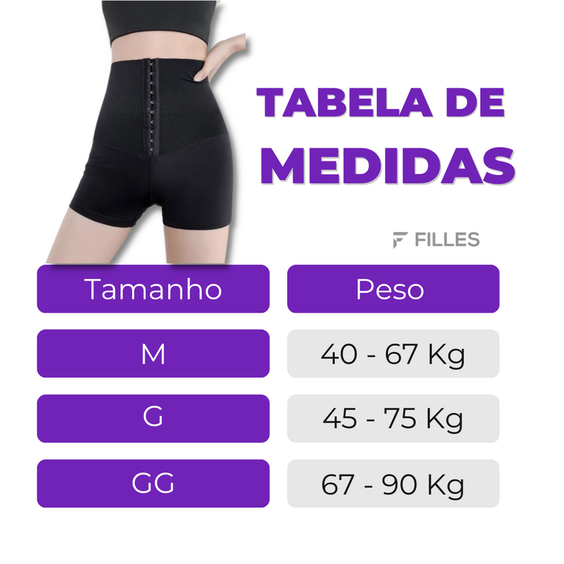 Shorts Sweat Efeito Sauna – Modelagem e Conforto | Brinde Exclusivo